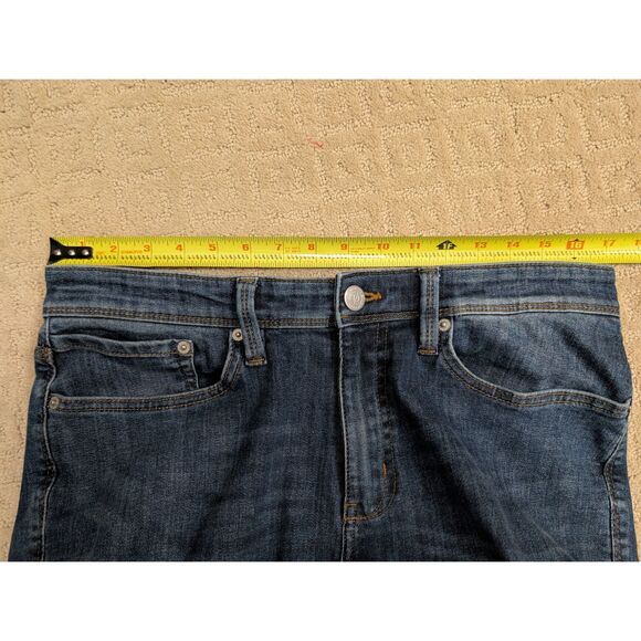 DU/ER Jeans Denim Mens Size 34/32 Blue L2X Slim Fit - Picture 7 of 8